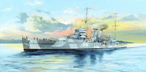 Maquette Bateau Hms York - TRUMPETER