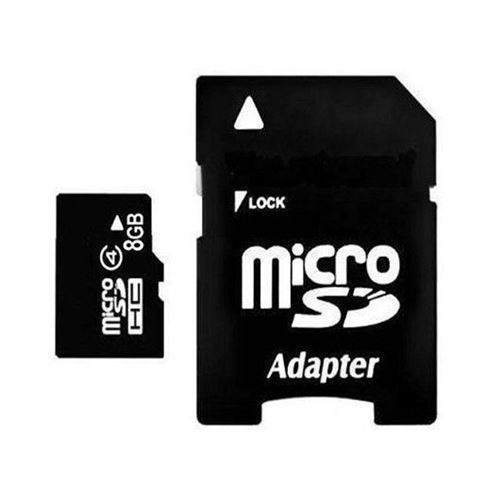Carte Micro SD 8 Go + Adaptateur Carte SD Classe