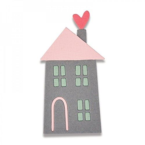 Sizzix mini matrice thinlits - maison bienvenue chez moi par my life handmade siz661789