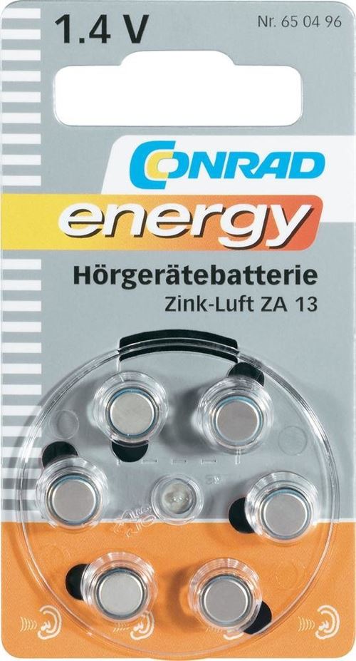 Conrad 650496 Batterie non-ricaricabile