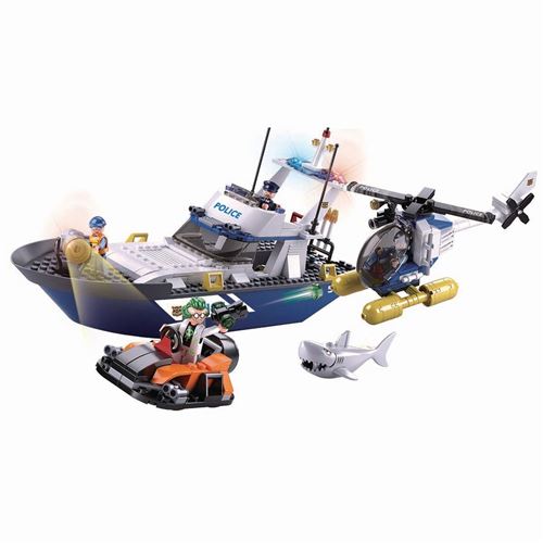 Sluban M38-B0657 Politie Bateau