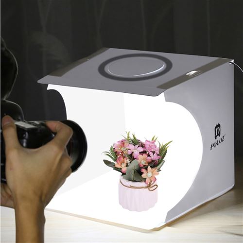PULUZ PU5023 20cm Ring Light Mini Pliable Portable Shooting
