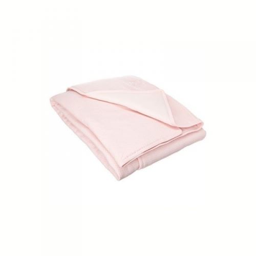 Couvre lit rose 100 x 145cm fleur de coton red castle