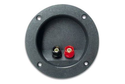 Bornier Pour Enceinte - Rond - Nickele