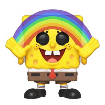 Figurine Funko Pop Animation Bob l'éponge Saison 4 Bon l'éponge et Arc-en-ciel