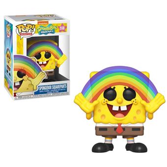 Figurine Funko Pop Animation Bob l'éponge Saison 4 Bon l'éponge et Arc-en-ciel