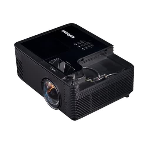 InFocus IN136ST Projecteur DLP 3D 4000 lumens WXGA (1280 x 800) 16:10 Objectif fixe de courte portée LAN