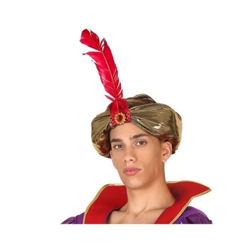 Turban doré aladin - Déguisements et fêtes