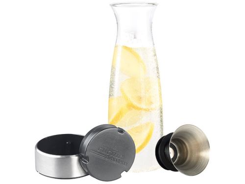 Carafe en verre avec passoire intégrée - Avec accumulateur de froid