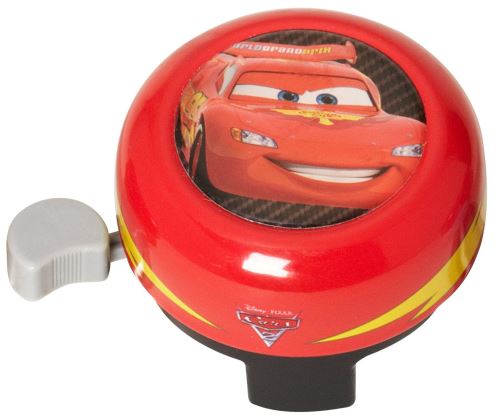 Disney Cloche de bicyclette Cars 55 mm rouge