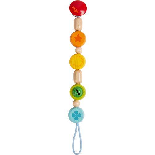 Haba chaîne de sucette colorée 23 cm junior bois