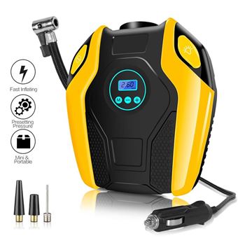 12v 150psi Voiture Mini Portable Compresseur D Air Affichage Electrique Des Pneus Pompe Gonfleur Onaeatza31 Accessoire Voiture Achat Prix Fnac