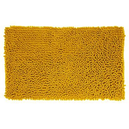 Paris Prix Jaune Five Simply Smart - Tapis De Salle De Bain Maxi Chenille 50X80cm