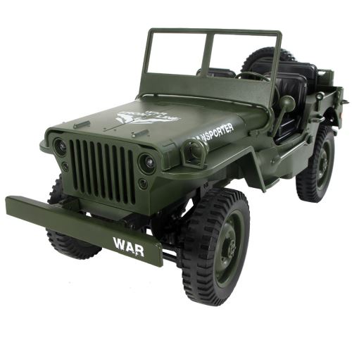 25 Sur 2019 Jjrc Q65 1 10 2 4g Rc Ouverte Voiture Militaire Jeep Hors Route 4 Roues Motrices Rock Crawler Rtr Toy Aloha3263 Drone Photo Video Achat Prix Fnac