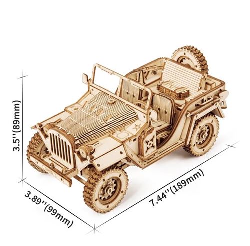 PICHLER Modellbausatz "Army Jeep Geländewagen"