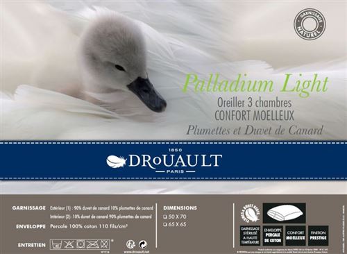 Oreiller DROUAULT PALLADIUM-LIGHT-6565