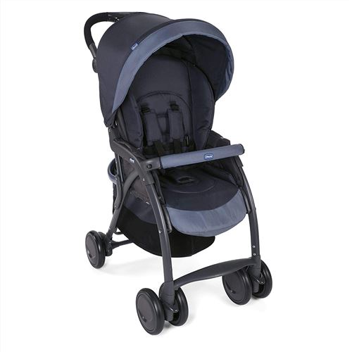 Chicco buggy Simplicity Top102 cm polyester/aluminium noir