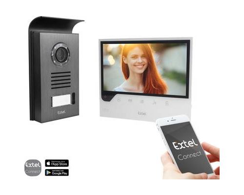 EXTEL - Visiophone filaire connecté à votre smartphone écran 7 - CONNECT