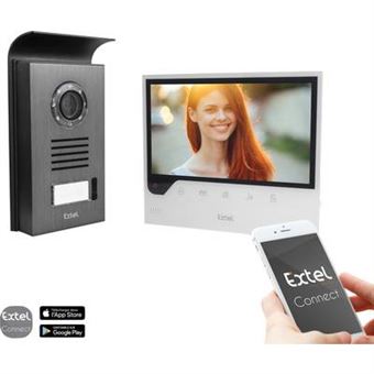 Interphone visuel, système d'interphone vidéo Filaire pour interphone vidéo  Filaire avec interphone Filaire 7 LCD[EU]