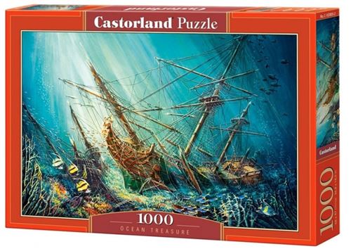 Puzzle 1000 Pièces : Ocean Treasure, Castorland