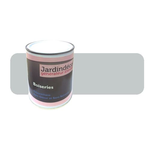 Bouchard Peintures - Peinture pour meuble en bois brut 1 litre gris clair