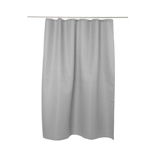 Rideau de douche 180x200cm nid d'abeille gris