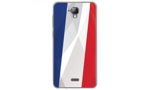 Coque souple pour Altice S40 avec impression Motifs drapeau de la France