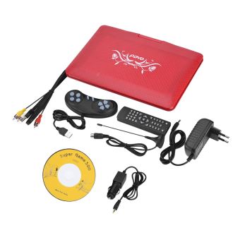 9 8 Pouces Lecteur Dvd Portable De Voiture Vcd Cd Avi Eu
