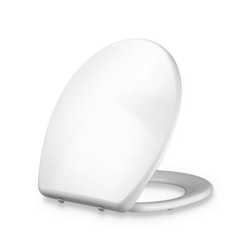Dombach Celesto - Abattant WC Premium - forme de O - fermeture automatique - Siège de toilette antibactérien