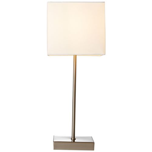 BRILLIANT Lampe a poser tactile Aglae - Blanc