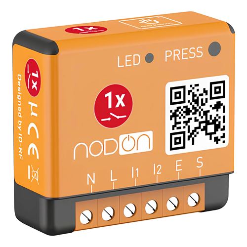 Nodon Orange Module Encastré Compatible Enocean 2,3Kw