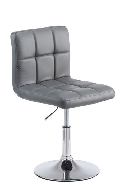 Chaise lounge Palma V2 similicuir - Siège Gris