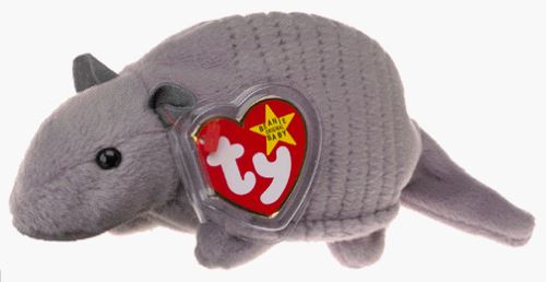 Ty Beanie Babies Tank le tatou [Jouet]