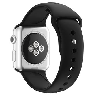 Bracelet De Montre Silicone Noir 12 Mm / 14 Mm - Neuf, Jamais Porté