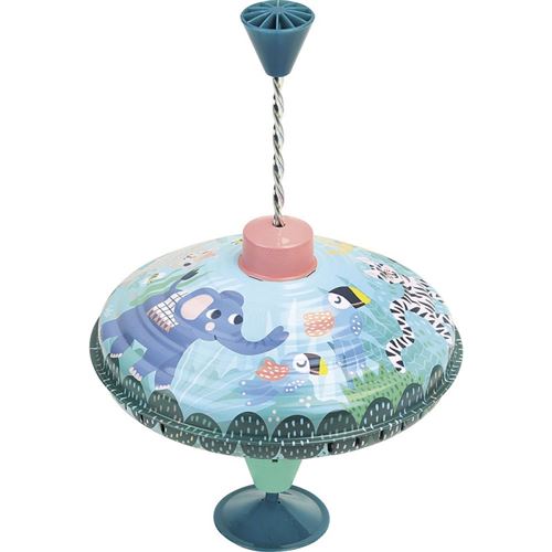 Grande toupie JUNGLE Michelle Carlslund - Vilac - Jeux et jouets