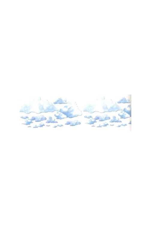 Set de 24 decors nuages assortis