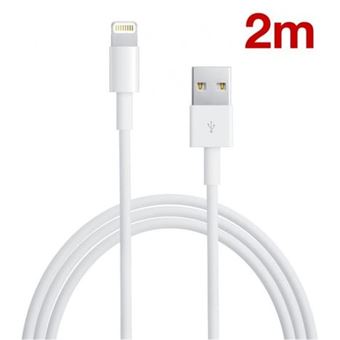 cable chargeur iphone 2m