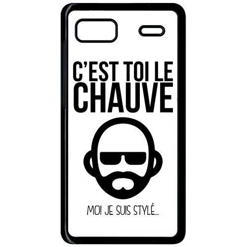 Coque lenovo a708 c est toi le chauve moi je suis styl 2