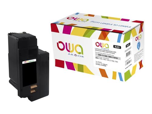 Armor OWA - noir - compatible - remanufacture - cartouche de toner (alternative (réf. 59311016) - vue 1