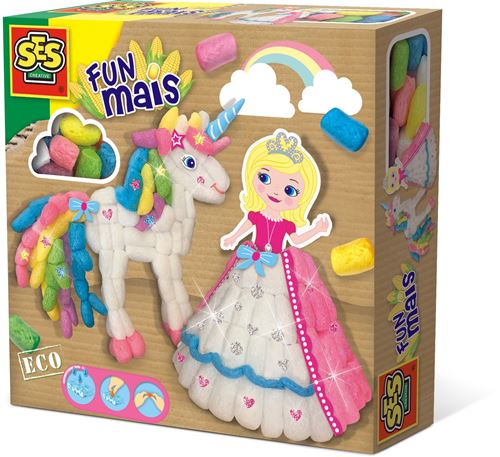 SES Creative funmais Princesse et Licorne 400 pièces multicolores