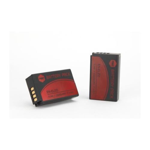 2x batterie type enel20 / en-el20 pour Nikon MP EXTRA®