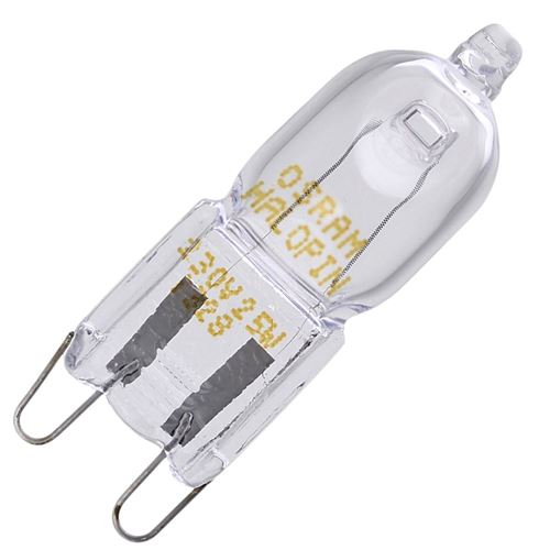 Ampoule halogène de four G9 40W (293262-12239) Four, cuisinière 8085641028 WHIRLPOOL, ELECTROLUX, BAUKNECHT, AEG, SAMSUNG, SMEG, FAURE, BOSCH, ARISTON HOTPOINT, KITCHENAID, SIEMENS, IGNIS, ARTHUR MARTIN ELECTROLUX, NEFF, INDESIT, LADEN, ZANUSSI, ESSENTIEL