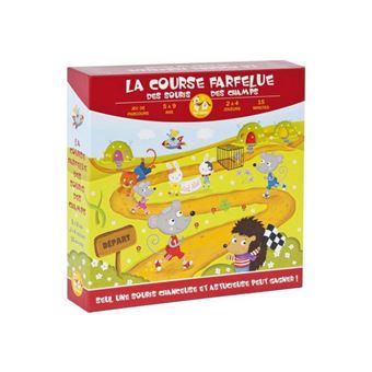 Jeu d'ambiance Cartamundi La Course Farfelue des Souris des Champs