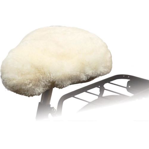 Willex Housse de selle de vélo Peau de mouton Naturel 30120