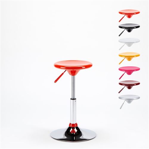 Tabouret pour Enfants réglable en hauteur Seattle Design, Couleur: Orange
