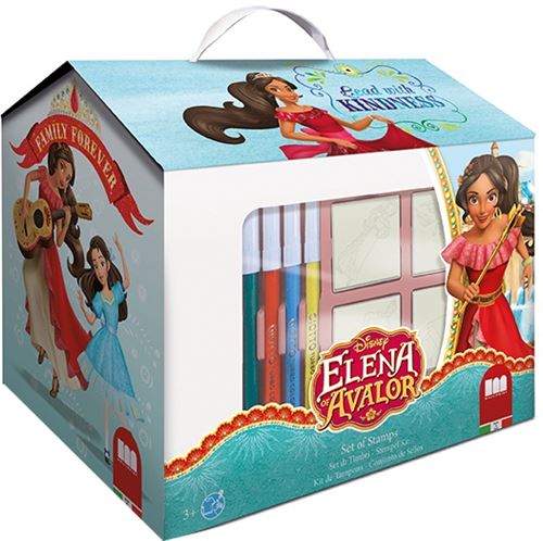 Multiprint ensemble de coloriage Elena di Avalor 17 pièces