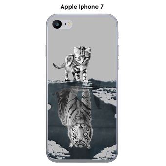 coque iphone 7 tigre blanc