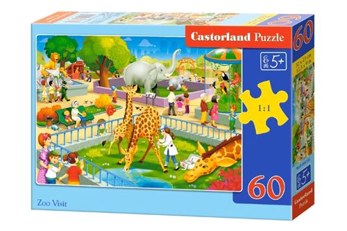 Castorland puzzle puzzle Zoo Visite du zoo 60 pièces