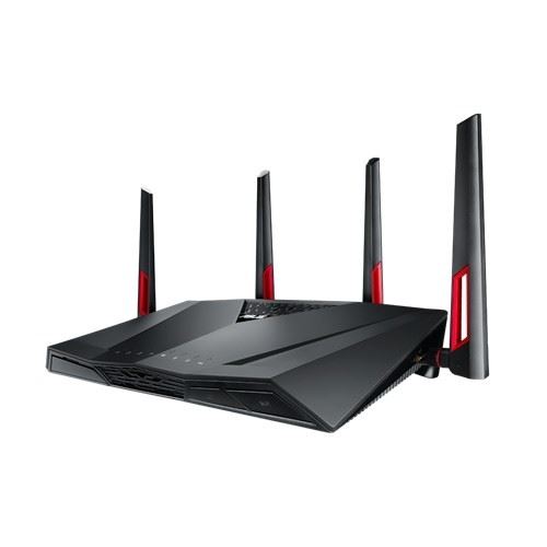 Asus rt-ac88u - routeur - wi-fi - double bande - 1 wan - 8 lan - 2 usb