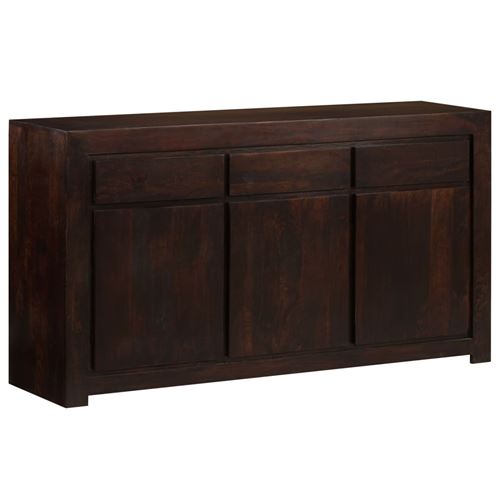 vidaXL Buffet Bois de manguier massif 147 x 40 x 80 cm